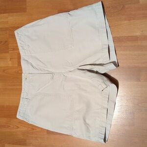 Jones New York Sport Shorts Off White Beige Size 14